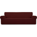 Divano confortevole Easy-Going Copridivano elasticizzato divano posti, nero