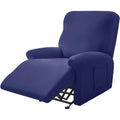 Divano confortevole Copridivano Elasticizzato,copridivano Semplice,Proteggi Divano Tinta blu