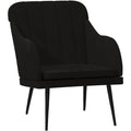 Seduta lounge con braccioli struttura in metallo nero