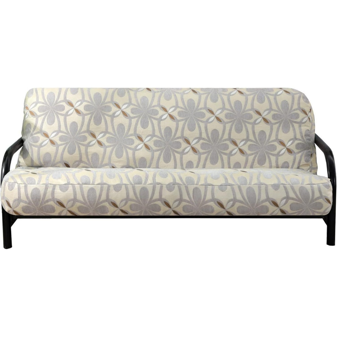 Divano da soggiorno OctoRose Fodera futon ciniglia resistente, grigio
