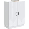 Credenza da soggiorno 66 x 34,5 x 87 cm bianco