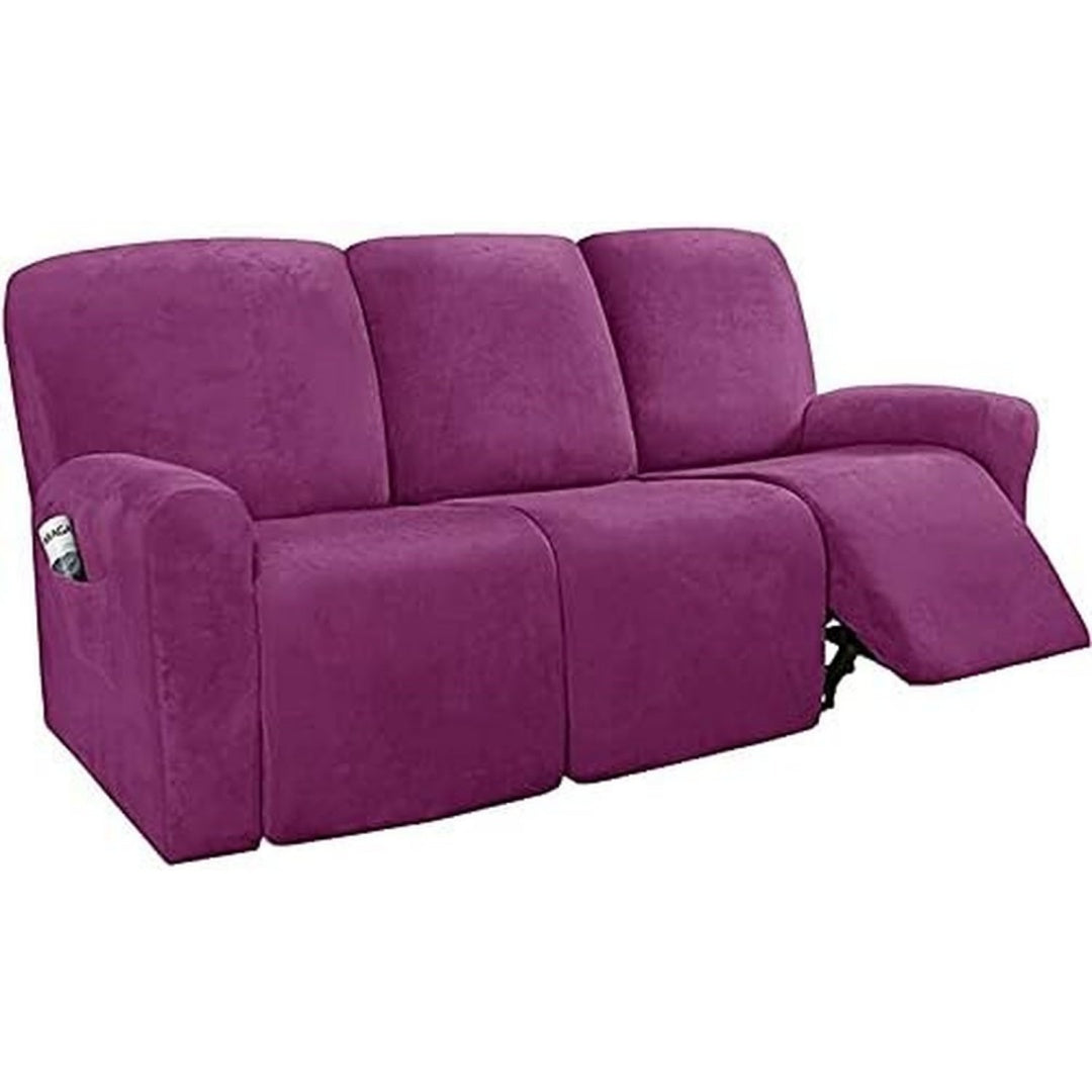 Divano confortevole Copripoltrona Relax Reclinabile posti, Copripoltrona oro