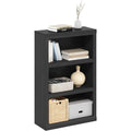 Mobile libreria nero con ripiani